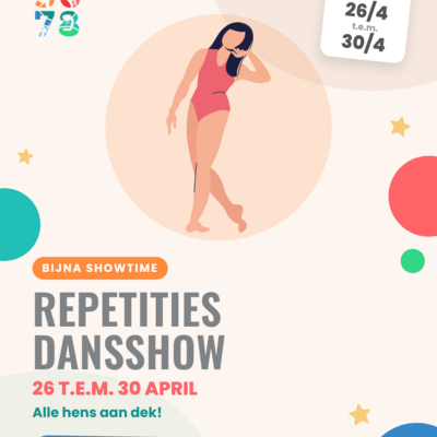 5678 repetities dansshow